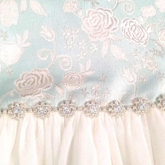 Embroidered and Rhinestone Dress - Picture 2 of 4